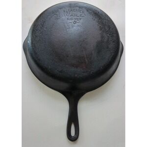 Vintage Wagner Ware Sidney O 1060 S No 10 Cast Iron Skillet